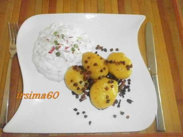  Speckkartoffeln an Frühlingsquark - Rezept - Bild Nr. 2