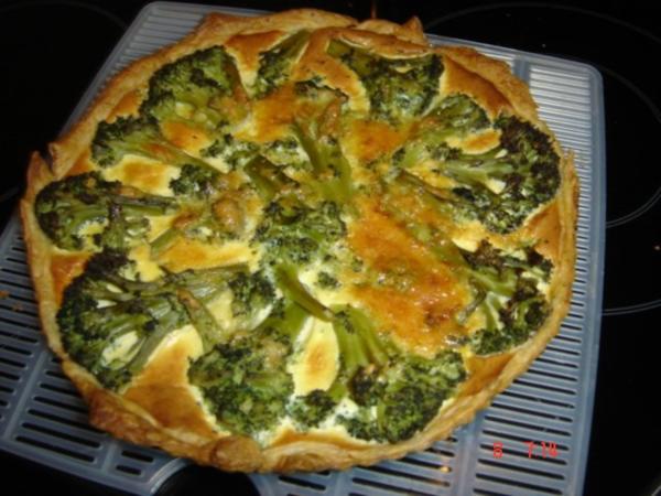 Brokkoli Quiche - einfach - 348 kcal/100g