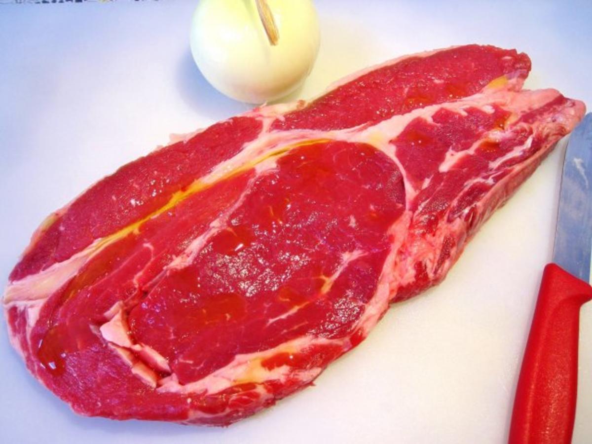 Rinder-Steak  ...  "Die pure Fleischeslust" - Rezept - Bild Nr. 2