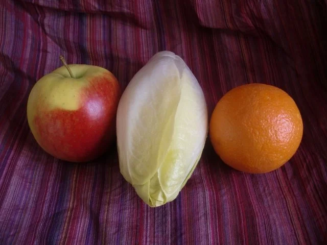 Chicoree - Salat mit Apfel - Rezept - Bild Nr. 2