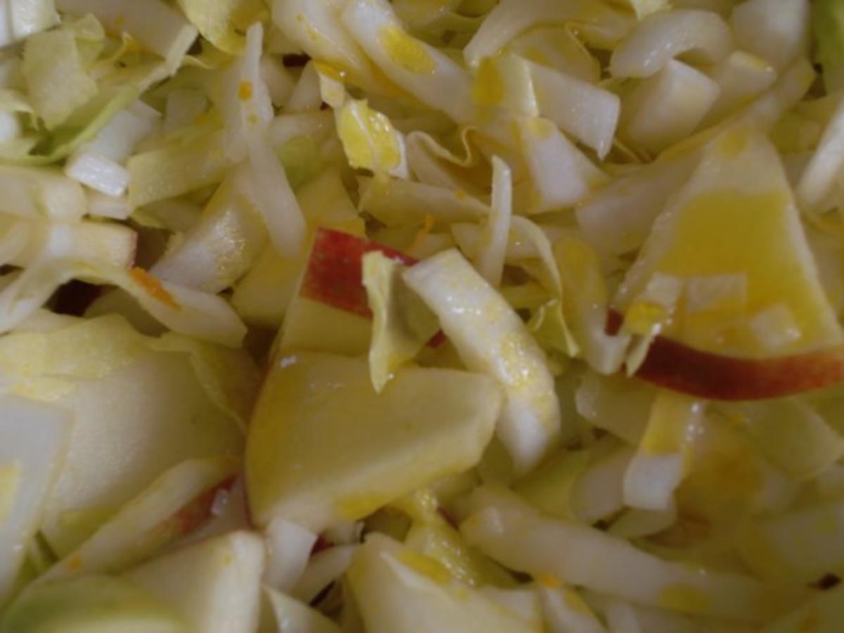 Chicoree - Salat mit Apfel - Rezept - Bild Nr. 5