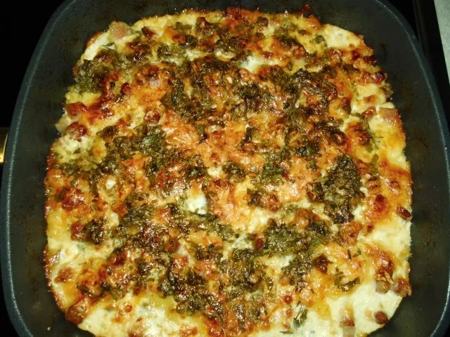 Rezept: Kartoffel-Auflauf mit Speck und Käse Kartoffel-Auflauf mit Speck und Käse - Rezept