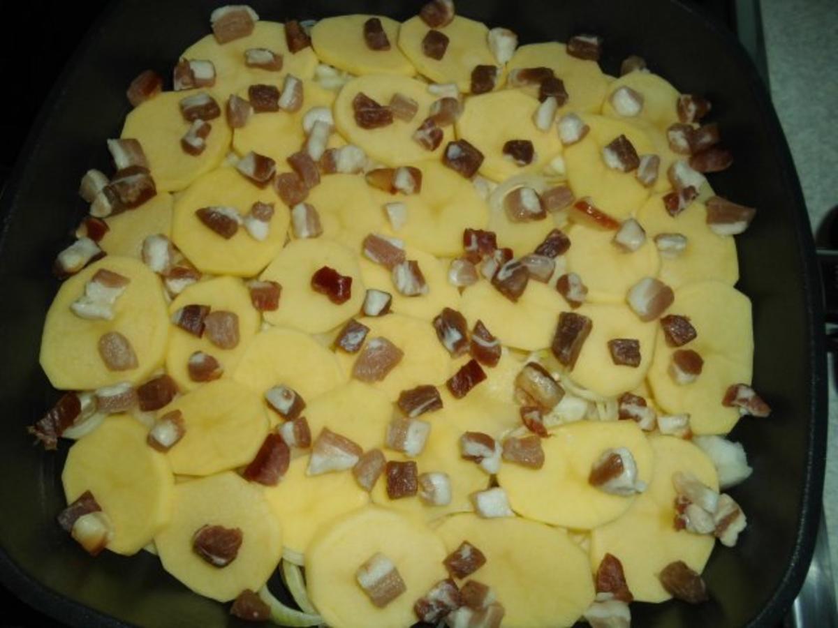 Kartoffel-Auflauf mit Speck und Käse - Rezept - Bild Nr. 13