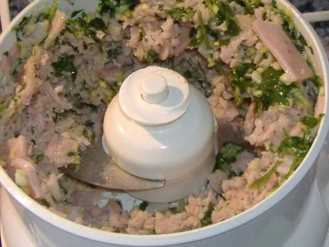 Lachsforelle mit Schinken,Mandeln und Knoblauch - Rezept - Bild Nr. 3