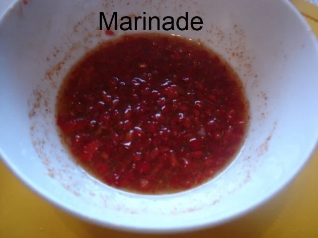 Hähnchenbrustfiletspieße mit 4 Dips - Rezept - Bild Nr. 5