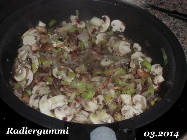 Lauch - Champignon - Kartoffel Quiche - Rezept - Bild Nr. 2