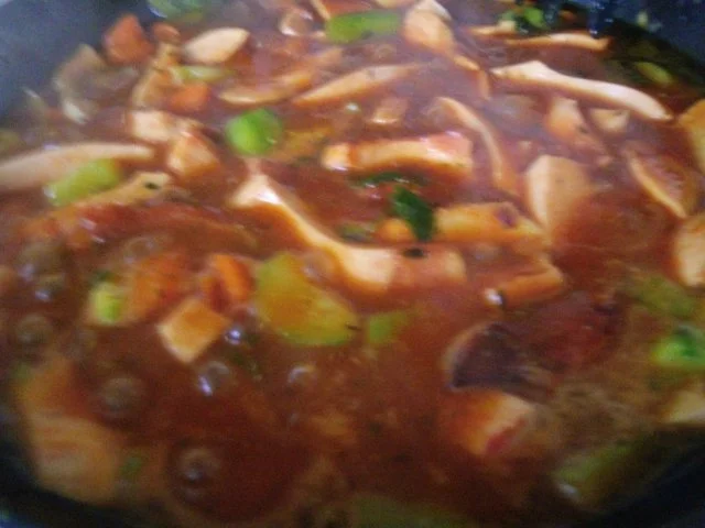 Rezept: Gemüse-Würstchengulasch Bild Nr. 7 Gemüse-Würstchengulasch - Rezept - Bild Nr. 7