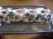 Erdbeer-Biskuitrolle - Rezept