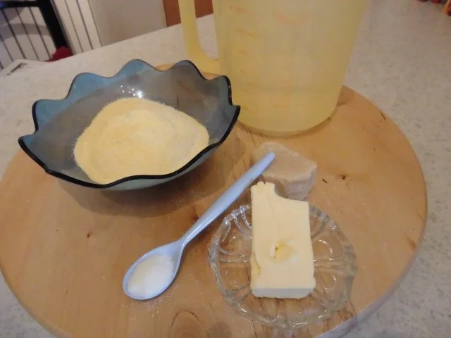 Rinderbraten gegart mit Niedrigtemperatur, dazu Polentarauten und Zwiebel - Feigensoße - Rezept - Bild Nr. 6