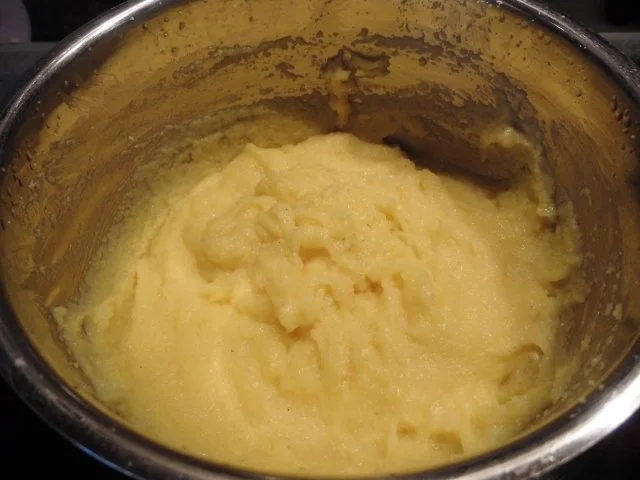 Rinderbraten gegart mit Niedrigtemperatur, dazu Polentarauten und Zwiebel - Feigensoße - Rezept - Bild Nr. 7