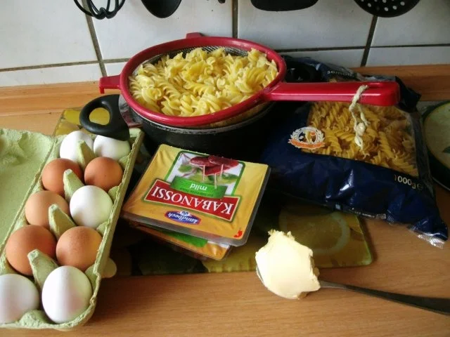 Eier im Nudelnest - Rezept - Bild Nr. 2