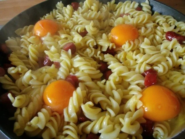 Eier im Nudelnest - Rezept - Bild Nr. 5