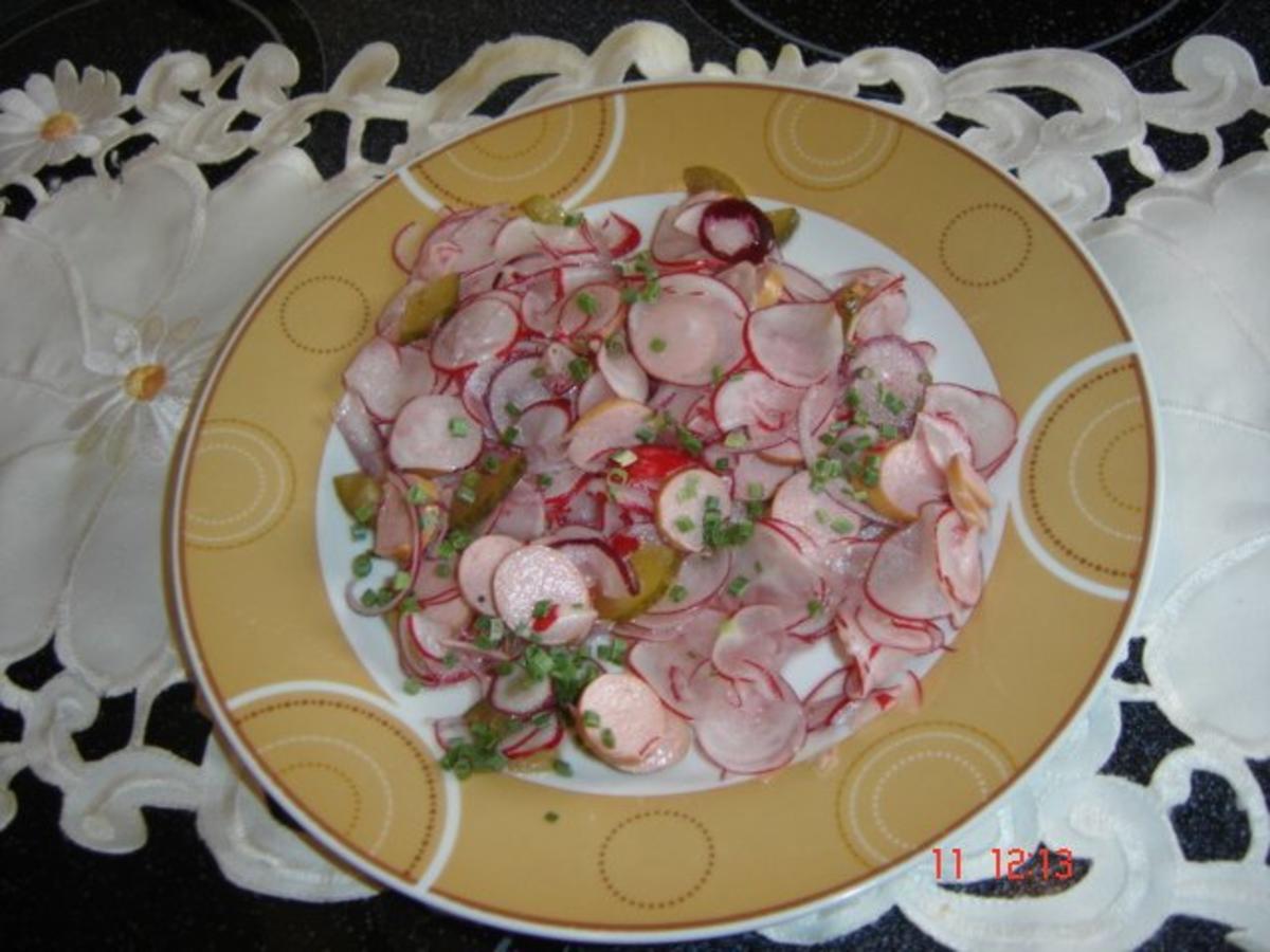 Radieschen-Wurst-Salat - Rezept