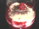 Vanillecreme mit Himbeeren - Rezept