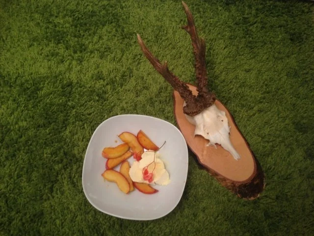 Rezept: Chiliäfpel mit Vanilleeis Chiliäfpel mit Vanilleeis - Rezept