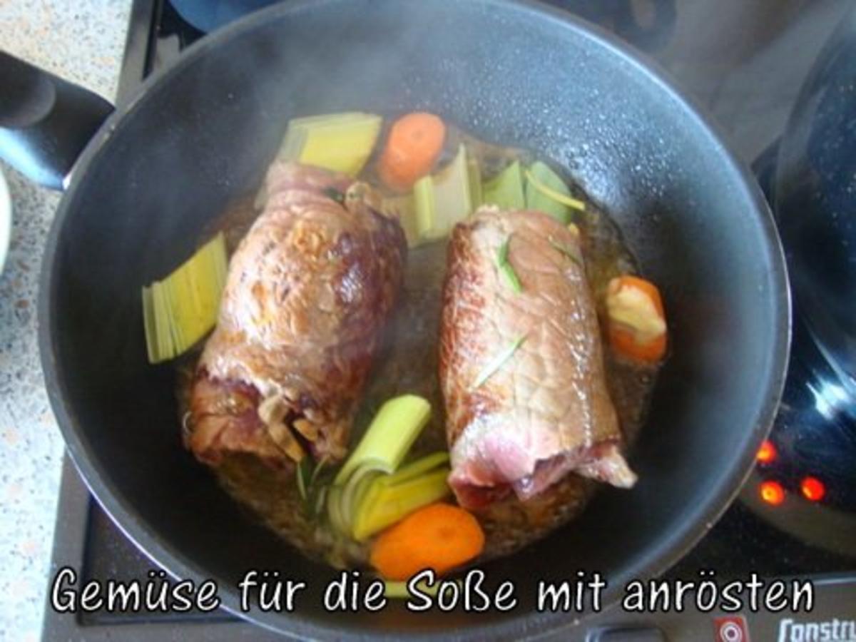 Rinderroulade mit Pilz-Kräuter Füllung - Rezept - Bild Nr. 12