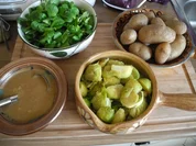 Vegan : Ein schnelles rustikales Mittagessen - Rezept