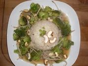 Broccoli asiatische Art mit Cashew-Nüssen - Rezept