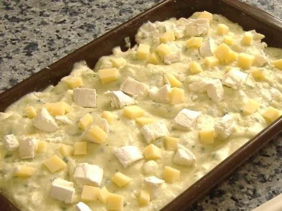 Rezept: Blumenkohlauflauf mit Berg-und Ziegenkäse Bild Nr. 6 Blumenkohlauflauf mit Berg-und Ziegenkäse - Rezept - Bild Nr. 6