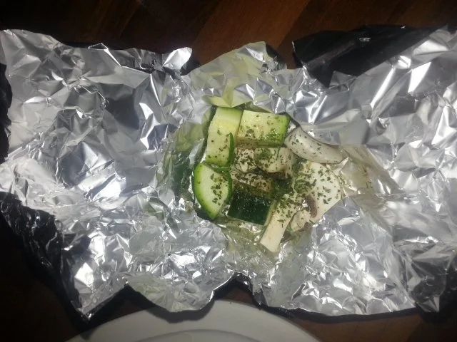 Champignon und Zucchini "Auflauf" - Rezept - Bild Nr. 2