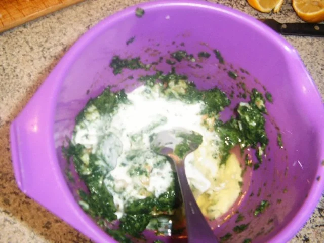 Rezept: Chicoree gefüllt mit Crevetten und Spinat Bild Nr. 6 Chicoree gefüllt mit Crevetten und Spinat - Rezept - Bild Nr. 6