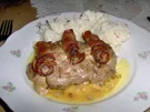 Rezept: Schweinsfischerl a´la Bettina ( Schweinslungenbraten oder Schweinefilet ) Schweinsfischerl a´la Bettina ( Schweinslungenbraten oder Schweinefilet ) - Rezept
