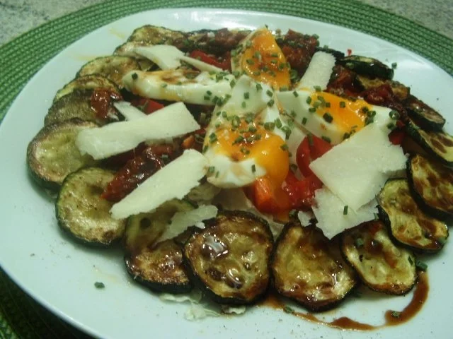 Zucchini-Chinakohl- Eisalat - Rezept