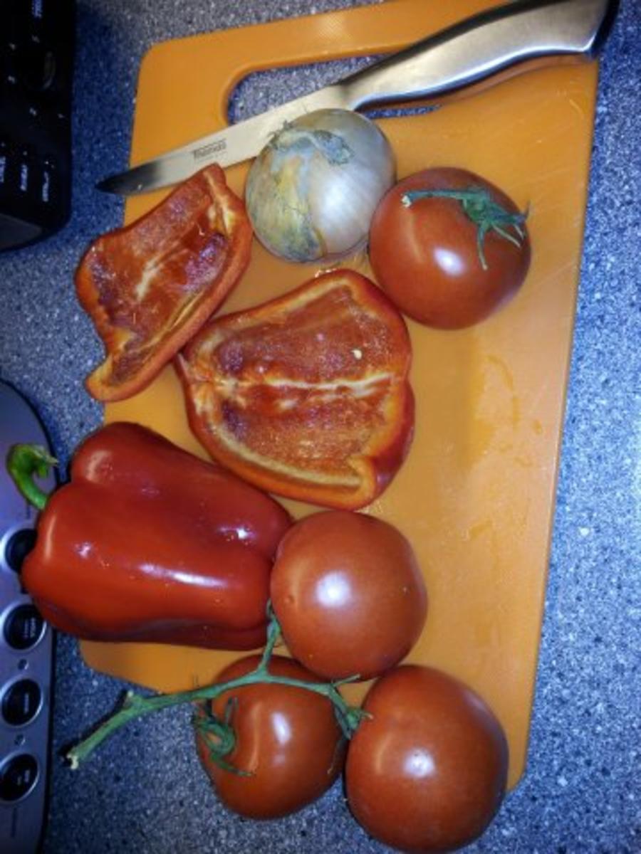 Salate: Tomaten-Paprikasalat - Rezept - Bild Nr. 3