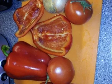 Salate: Tomaten-Paprikasalat - Rezept - Bild Nr. 4