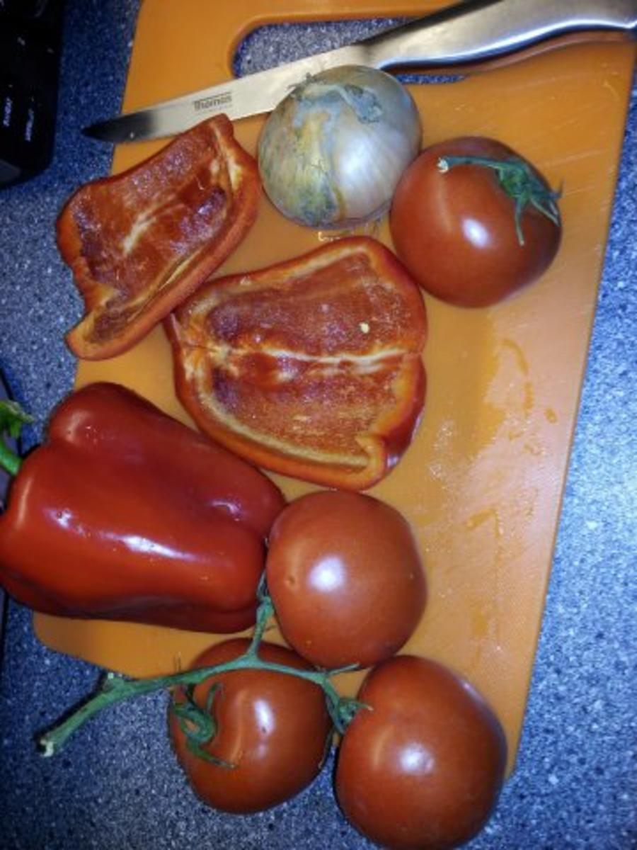Salate: Tomaten-Paprikasalat - Rezept - Bild Nr. 5