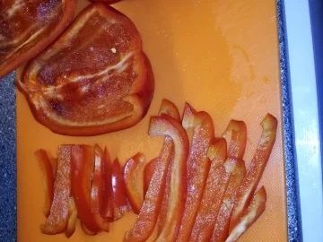 Salate: Tomaten-Paprikasalat - Rezept - Bild Nr. 6