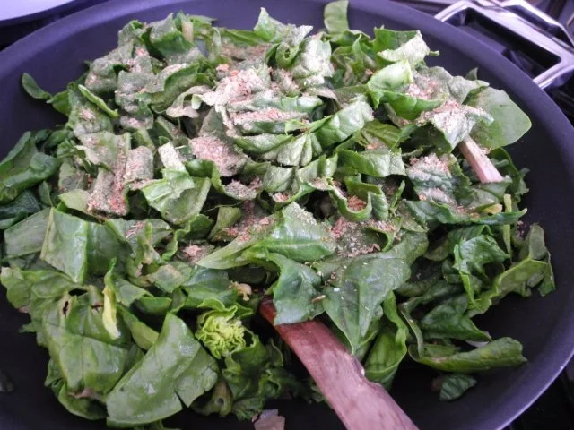 Vegan : Buntes Quinoa mit Zucchini - Spinat und Kokoschampignons - Rezept - Bild Nr. 12