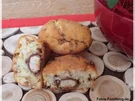 Rezept: Kinder Riegel Muffin mit Schokobon Überraschung Kinder Riegel Muffin mit Schokobon Überraschung - Rezept