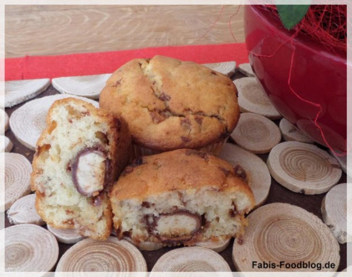 Bilder für Kinder Riegel Muffin mit Schokobon Überraschung - Rezept