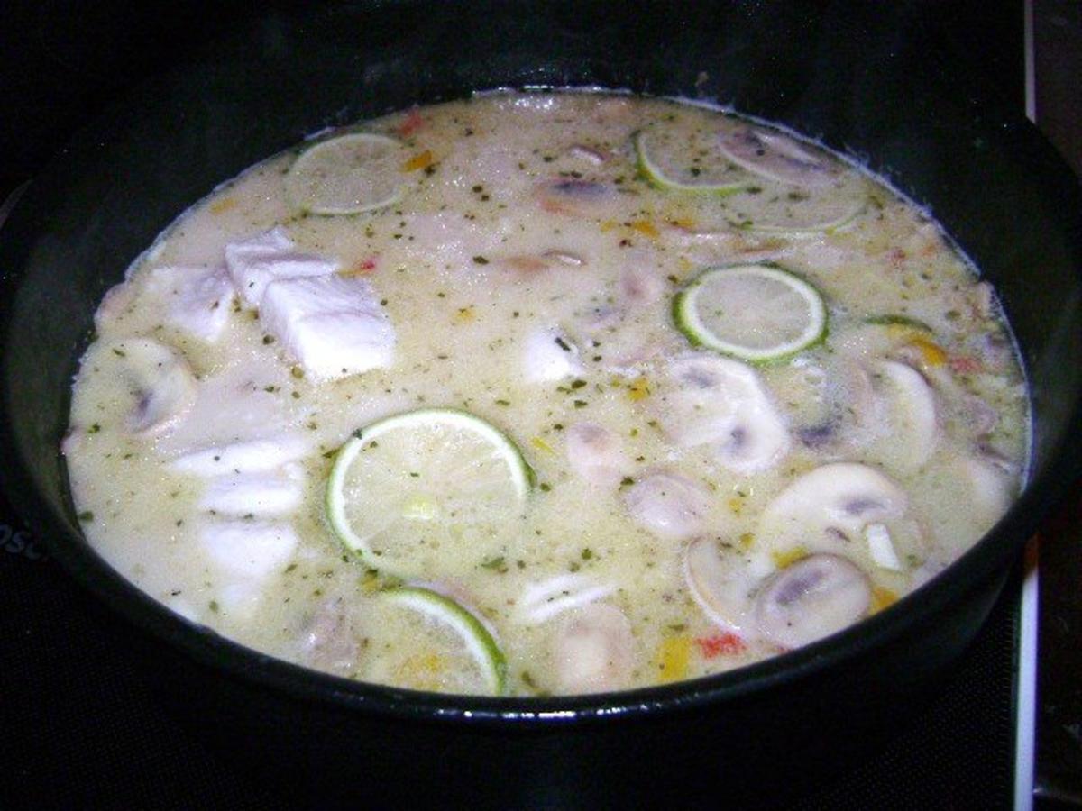 Fischsuppe mit Kokosmilch und Bärlauch - Rezept - Bild Nr. 8