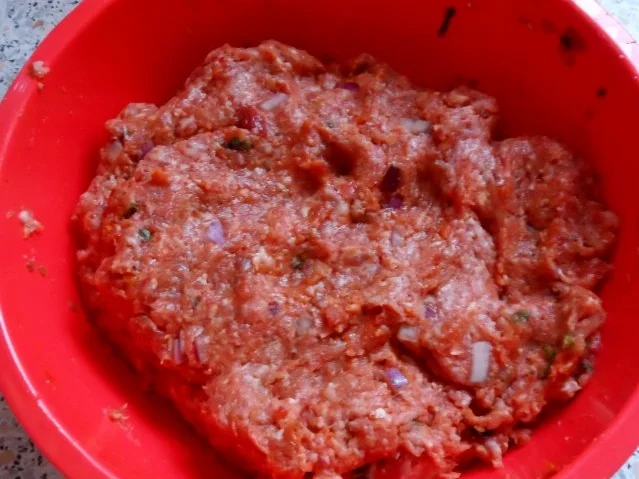 Rezept: Ofengerichte: Hackbraten-Schichtauflauf mit Tomatenreis & Paprika-Zucchini-Gemüse Bild Nr. 3 Ofengerichte: Hackbraten-Schichtauflauf mit Tomatenreis & Paprika-Zucchini-Gemüse - Rezept - Bild Nr. 3