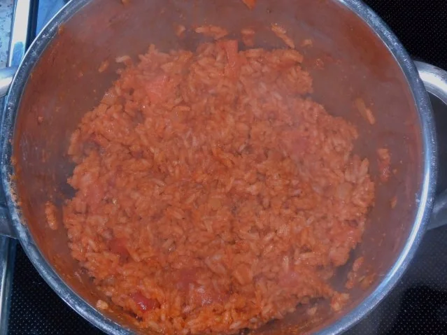 Rezept: Ofengerichte: Hackbraten-Schichtauflauf mit Tomatenreis & Paprika-Zucchini-Gemüse Bild Nr. 11 Ofengerichte: Hackbraten-Schichtauflauf mit Tomatenreis & Paprika-Zucchini-Gemüse - Rezept - Bild Nr. 11