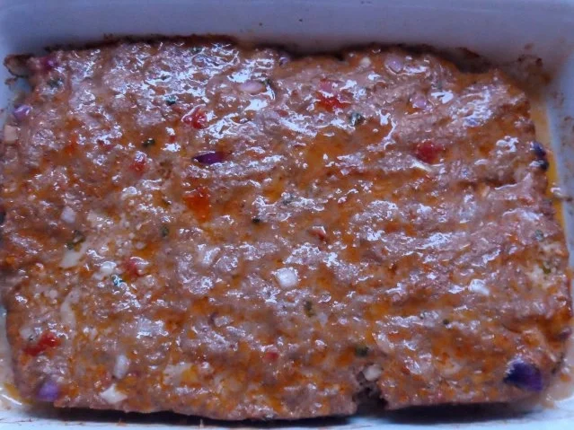 Rezept: Ofengerichte: Hackbraten-Schichtauflauf mit Tomatenreis & Paprika-Zucchini-Gemüse Bild Nr. 13 Ofengerichte: Hackbraten-Schichtauflauf mit Tomatenreis & Paprika-Zucchini-Gemüse - Rezept - Bild Nr. 13