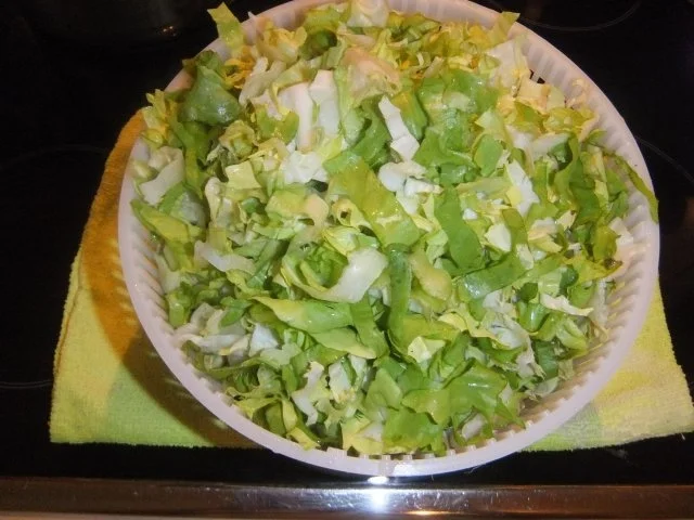 Rezept: Endiviensalat-Eintopf mit gebratener Blutwurst Bild Nr. 5 Endiviensalat-Eintopf mit gebratener Blutwurst - Rezept - Bild Nr. 5