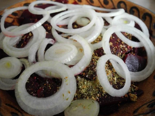 Rezept: Vegan : Kartoffel - Karottenbratling dazu Salate Bild Nr. 9 Vegan : Kartoffel - Karottenbratling dazu Salate - Rezept - Bild Nr. 9