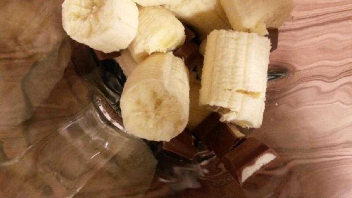 Bananenmilch trifft Kinderschokolade - Rezept - Bild Nr. 4