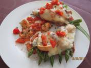 Überbackener Spargel-Toast - Rezept