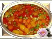 -`❊´-  Buntes süß-sauer Gemüse auf chinesische Art -`❊´- - Rezept