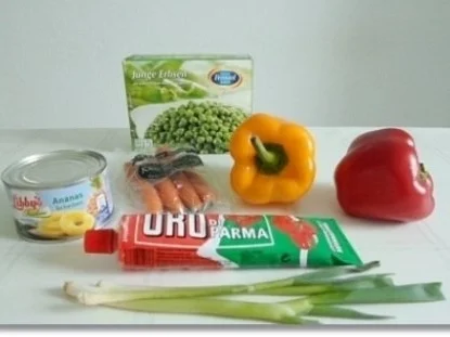 Rezept: -`❊´- Buntes süß-sauer Gemüse auf chinesische Art -`❊´- Bild Nr. 2 -`❊´- Buntes süß-sauer Gemüse auf chinesische Art -`❊´- - Rezept - Bild Nr. 2