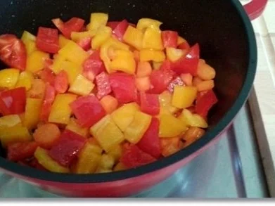 Rezept: -`❊´- Buntes süß-sauer Gemüse auf chinesische Art -`❊´- Bild Nr. 8 -`❊´- Buntes süß-sauer Gemüse auf chinesische Art -`❊´- - Rezept - Bild Nr. 8