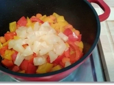 Rezept: -`❊´- Buntes süß-sauer Gemüse auf chinesische Art -`❊´- Bild Nr. 9 -`❊´- Buntes süß-sauer Gemüse auf chinesische Art -`❊´- - Rezept - Bild Nr. 9