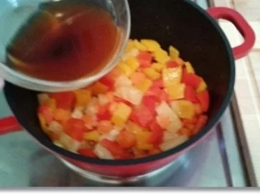 Rezept: -`❊´- Buntes süß-sauer Gemüse auf chinesische Art -`❊´- Bild Nr. 10 -`❊´- Buntes süß-sauer Gemüse auf chinesische Art -`❊´- - Rezept - Bild Nr. 10