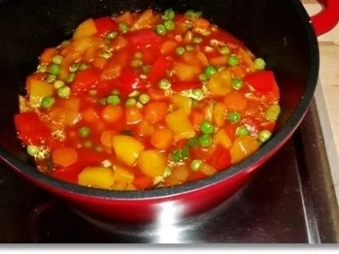 Rezept: -`❊´- Buntes süß-sauer Gemüse auf chinesische Art -`❊´- Bild Nr. 15 -`❊´- Buntes süß-sauer Gemüse auf chinesische Art -`❊´- - Rezept - Bild Nr. 15