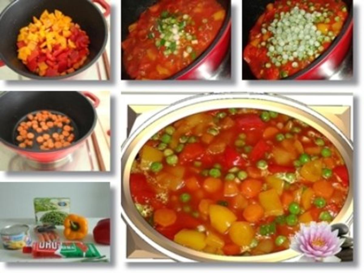 -`❊´-  Buntes süß-sauer Gemüse auf chinesische Art -`❊´- - Rezept - Bild Nr. 16