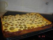 Mrabellenkuchen mit Quarkguss - Rezept